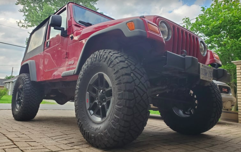 Tony calls his Jeep a “work in progress.” He wants to go bigger. Image: Tony